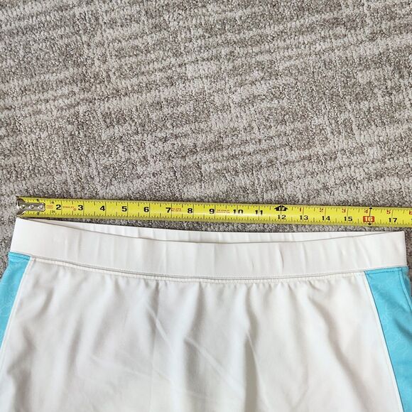 Under Armour Women's Performance Tennis Skort White Blue Size XL - Picture 3 of 10